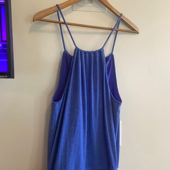 Athleta Malti Patio Maxi Dress Blue  Size Small 983210 - Picture 4 of 8